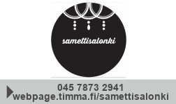 Mira Peltomaa / Samettisalonki logo